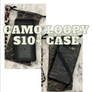 ✨NWOT✨ Camo Loopy S10+ Case